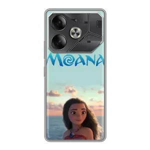 Чехол с мультфильмом Моана Tecno Pova 6