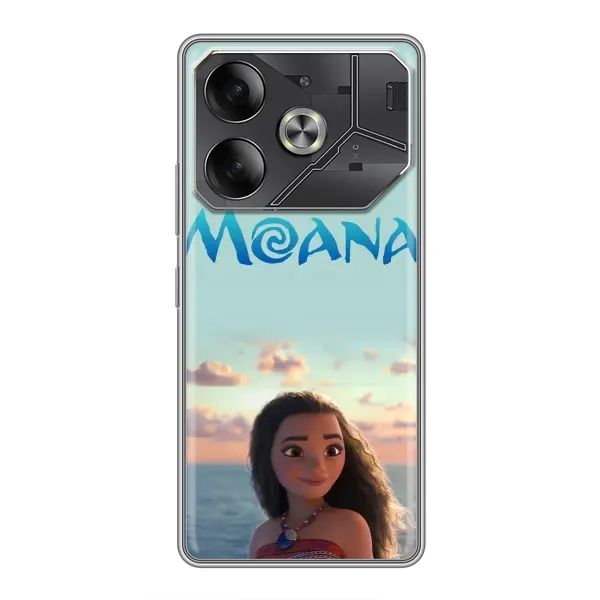 Чехол с принтом «Портрет Моана» для TECNO Pova 6