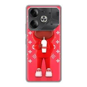 Крутые Чехлы Луи Виттон для Tecno Pova 6 (AlphaPrint) (Модный стиль)