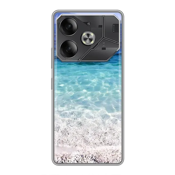 Чехол с принтом «Море» для TECNO Pova 6