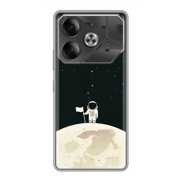 Чехол с принтом «На луне» для TECNO Pova 6 Чехол с принтом «На луне» для TECNO Pova 6