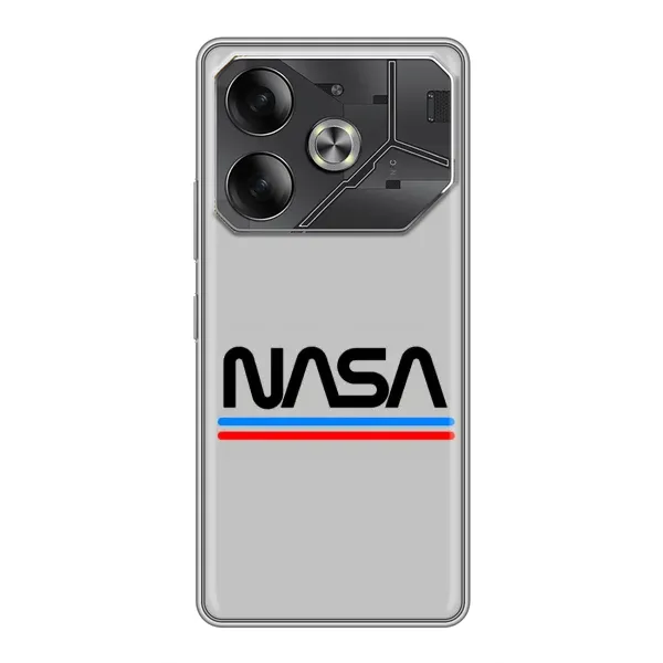 Чехол с принтом «NASA» для TECNO Pova 6