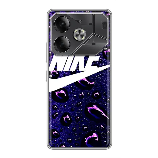 Чехол с принтом «Найк принт» для TECNO Pova 6