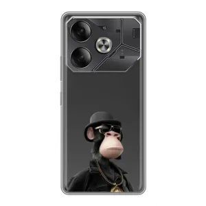 Чехлы с Обезьянами NFT для Tecno Pova 6 (AlphaPrint) (Обезьяна NFT)