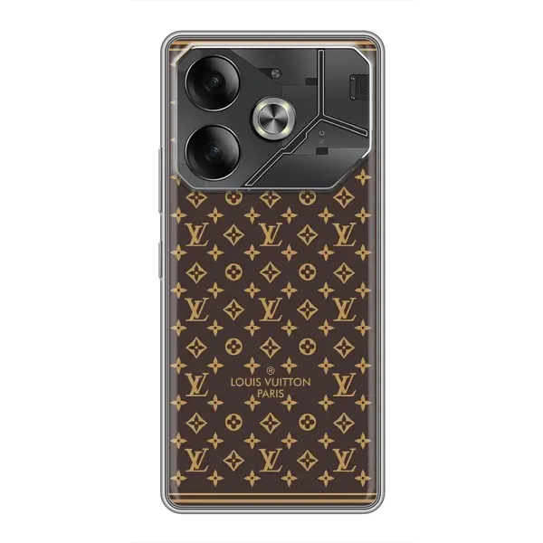 Чехол с принтом «обои LV» для TECNO Pova 6