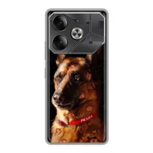 Чехлы с картинками животных Tecno Pova 6 (Овчарка)