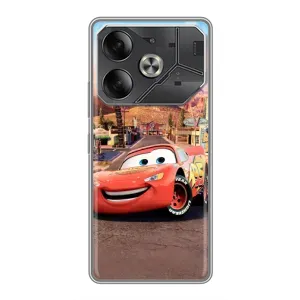 Силиконовый чехол Маквин для Tecno Pova 6 (Радиаторный Спрингс Маквин)