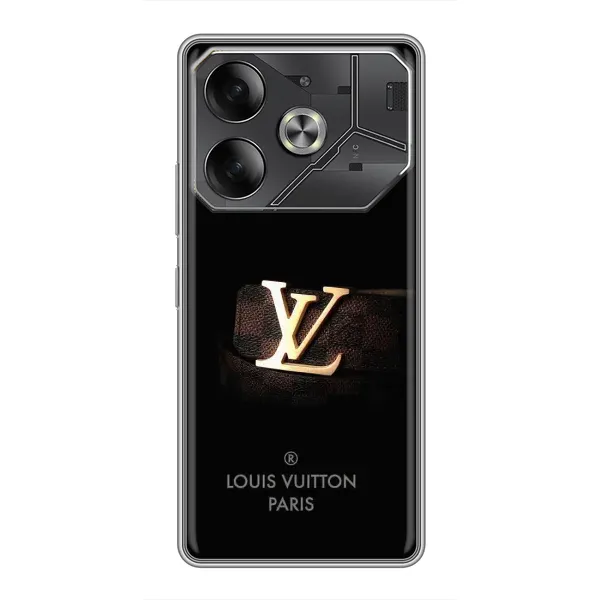 Чехол с принтом «ремешок LV» для TECNO Pova 6