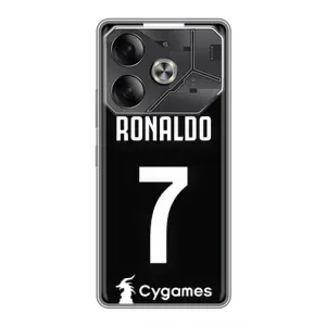 Чехол Криштиану Роналду для Tecno Pova 6 (AlphaPrint) (RONALDO 7)