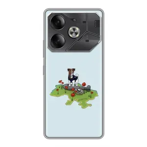 Чехлы с картинкой собаки Патрон для Tecno Pova 6 (AlphaPrint)