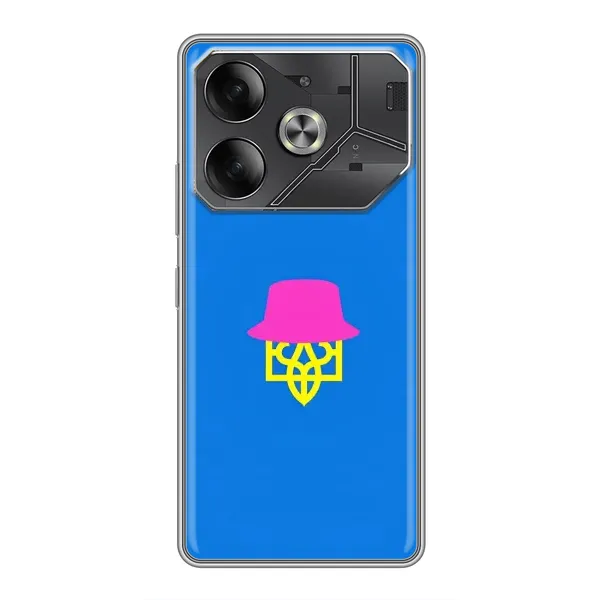 Чехол с принтом «Шапка на гербу» для TECNO Pova 6