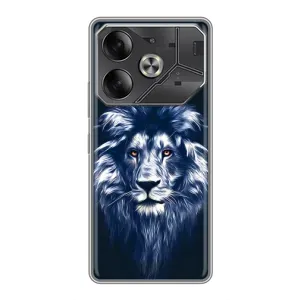 Чехол со Львом для Tecno Pova 6 (VPrint)