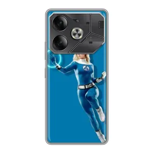 Чехол с принтом Фантастическая четверка для Tecno Pova 6