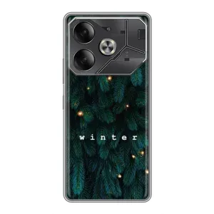 Новогодние, Праздничные Чехлы для Tecno Pova 6 - 2024 год (Winter)