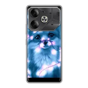 Чехлы с картинкой Лисички для Tecno Pova 6 (VPrint)
