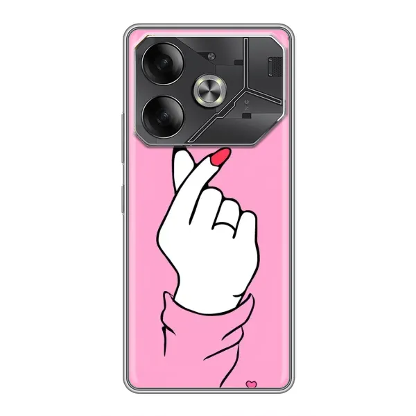 Чохол з принтом «Знак Love» для TECNO Pova 6