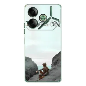 Чехол как приручить дракона на Tecno Pova 7 5G