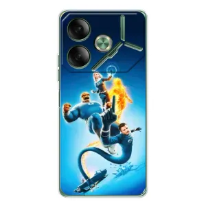 Чохол з принтом «Герої Фантастична Четвірка» для TECNO Pova 7 5G