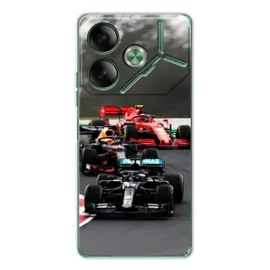 Чохол з принтом «Гонка Формула 1» для TECNO Pova 7 5G