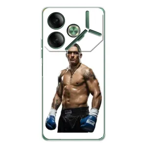 Чохол з принтом «Усик на білому» для TECNO Pova 7 5G