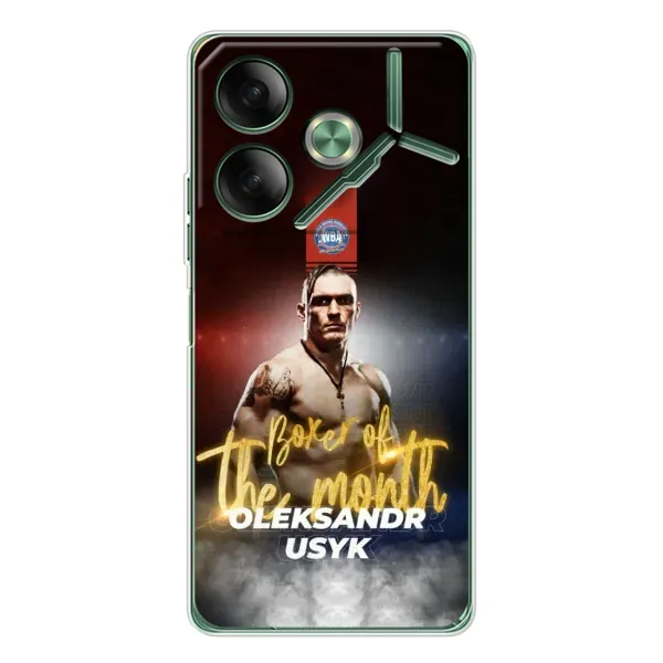 Чехол с принтом «Olexandr Usyk» для TECNO Pova 7 Ultra