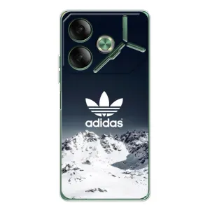 Чохли Адидас для Tecno Pova 7 (AlphaPrint) (Адідас в горах)
