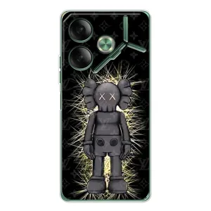 Чохол з принтом «Bearbrick LV» для TECNO Pova 7