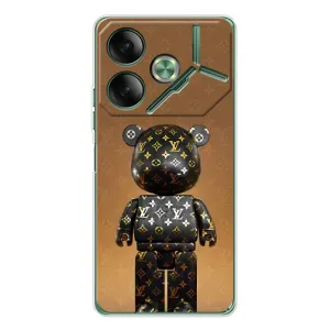 Чехлы для Tecno Pova 7 - Bearbrick Louis Vuitton (PREMIUMPrint)
