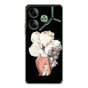 Чехлы (ART) Цветы на Tecno Pova 7 (VPrint)
