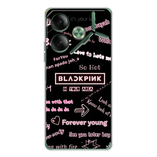 Чехол с принтом «BLACKPINK» для TECNO Pova 7
