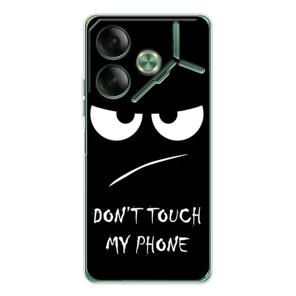 Чехол с принтом «Dont Touch» для TECNO Pova 7