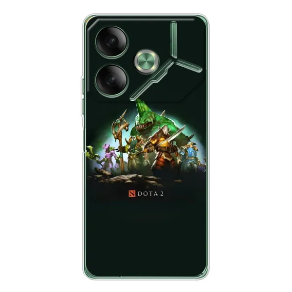 Чехол с принтом «DOTA 2» для TECNO Pova 7