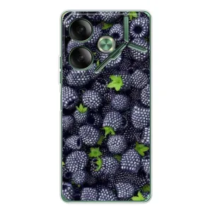 Чехлы с Фруктами для Tecno Pova 7 (VPrint) (Ежевика)