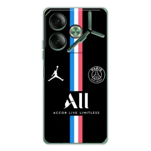 Чохли PSG для Tecno Pova 7 (AlphaPrint) (футболка ПСЖ)