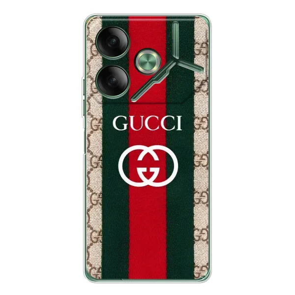 Чохол з принтом «Gucci дизайн» для TECNO Pova 7