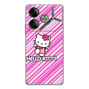 Чехол с принтом «Hello Kytty» для TECNO Pova 7