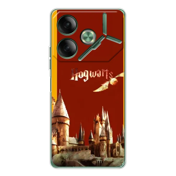 Чехол с принтом «Hogwarts» для TECNO Pova 7