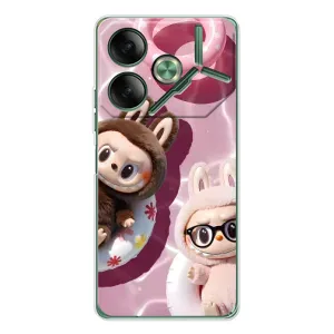 Чохол з принтом «Іграшка Лабубу» для TECNO Pova 7