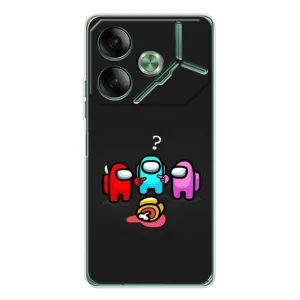 Чехол Амонг Ас для Tecno Pova 7 (AlphaPrint)
