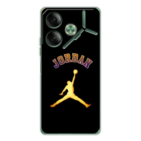 Чехол с принтом «Jordan Gold» для TECNO Pova 7