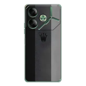 Чехол с принтом «Коронка» для TECNO Pova 7