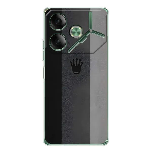 Чехол с принтом «Коронка» для TECNO Pova 7