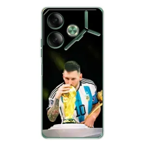 Чехлы для Tecno Pova 7 (Leo чемпион) (AlphaPrint) (Кубок Месси)