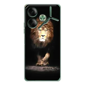 Чохол з картинкою ЛЕВ для Tecno Pova 7 (VPrint) (Лев)