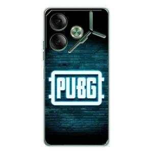 Чехол PUBG для Пова 7 (AlphaPrint) (Лого PUBG)