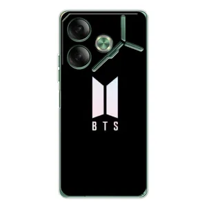 Чехол с принтом «Лого BTS» для TECNO Pova 7