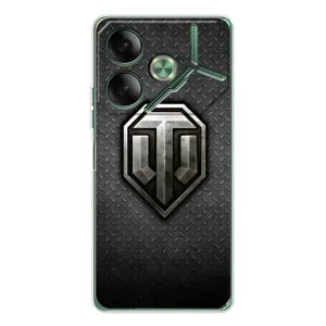 Чехлы с тематикой Киберспорт для Tecno Pova 7 (VPrint) (Лого Tanks)