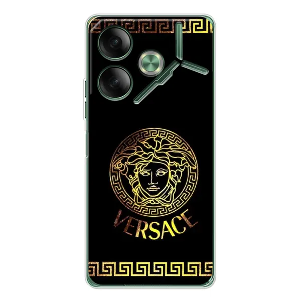 Чохол з принтом «Logo Versace» для TECNO Pova 7