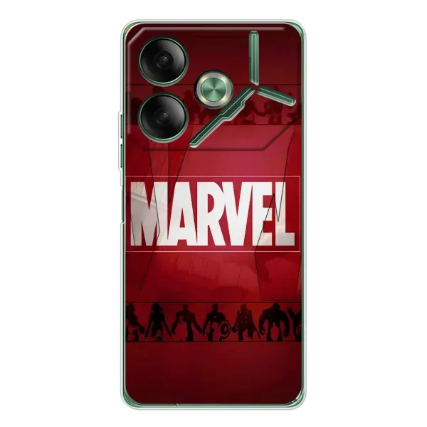 Чехол с принтом «MARVEL» для TECNO Pova 7