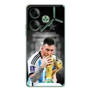 Чехлы для Tecno Pova 7 (Leo чемпион) (AlphaPrint) (Месси Чемпион)
